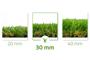 PELMO kunstgras 1m x 15m - 30mm 3
