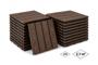 Pack of 30 RILA brown composite interlocking terrace tiles, 30x30cm main_image thumbnail