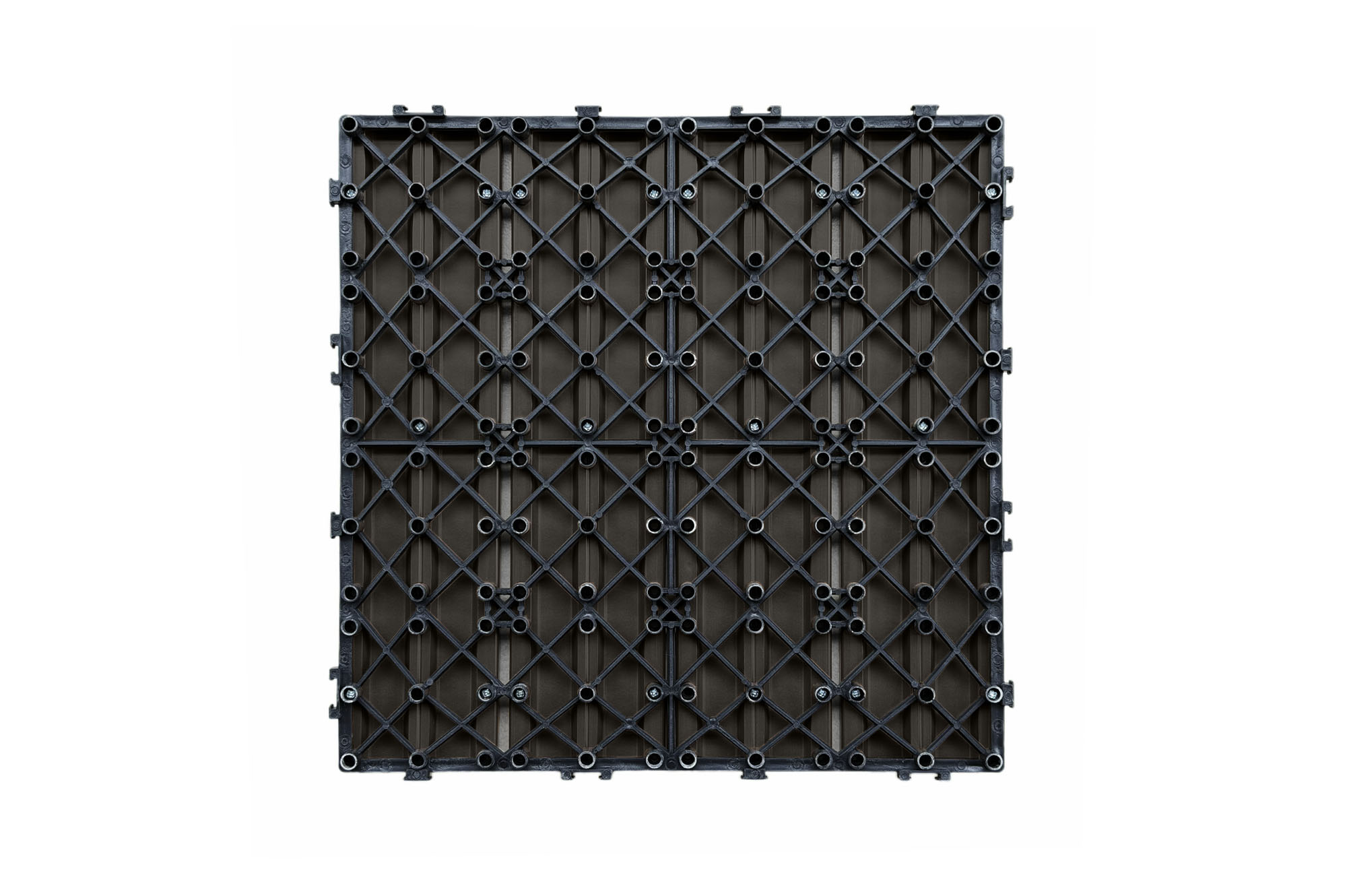 Sada 30 kompozitných zámkových terasových dlaždíc JURA, imitácia sivej drevenej podlahy, 3 12