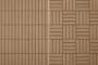 Set of 30 interlocking SERRA teak-grooved composite terrace tiles, 30x30cm 5