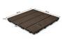 SERRA hnedá drážkovaná vonkajšia zámková dlaždica 30x30cm 3