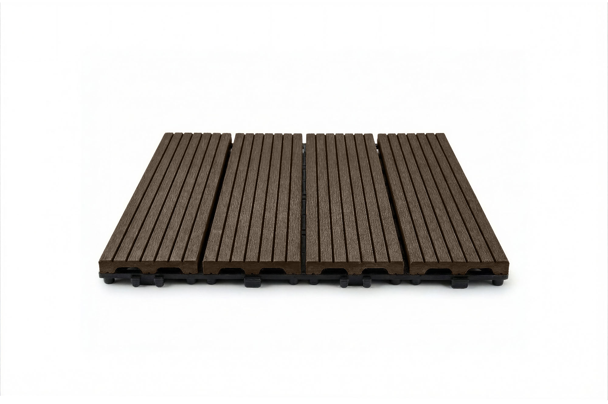 SERRA hnedá drážkovaná vonkajšia zámková dlaždica 30x30cm 13