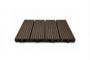 SERRA hnedá drážkovaná vonkajšia zámková dlaždica 30x30cm 13