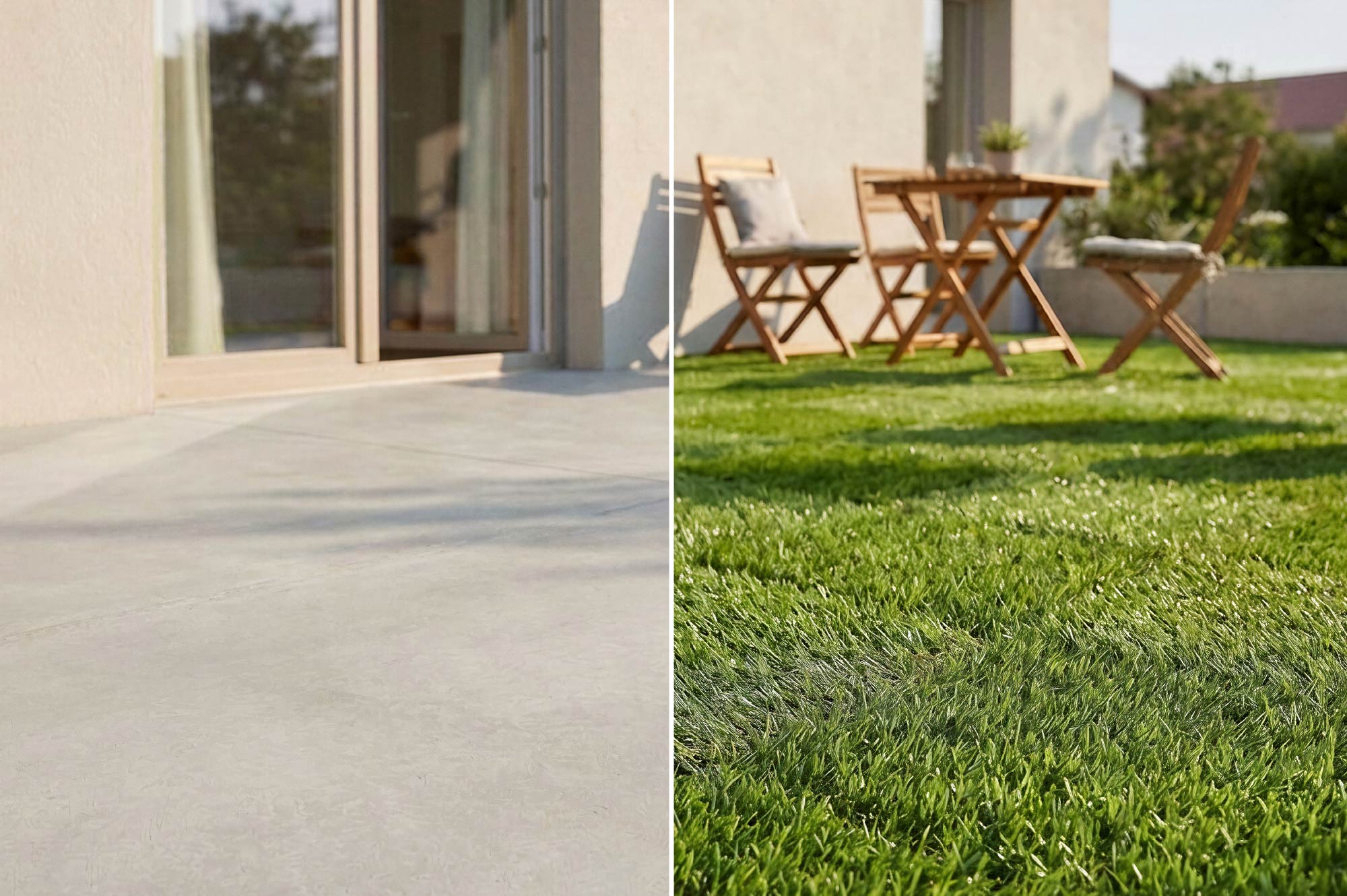 Sada 22 ks zámkových terasových dlaždíc zo syntetickej trávy KORA 30x30 cm 5