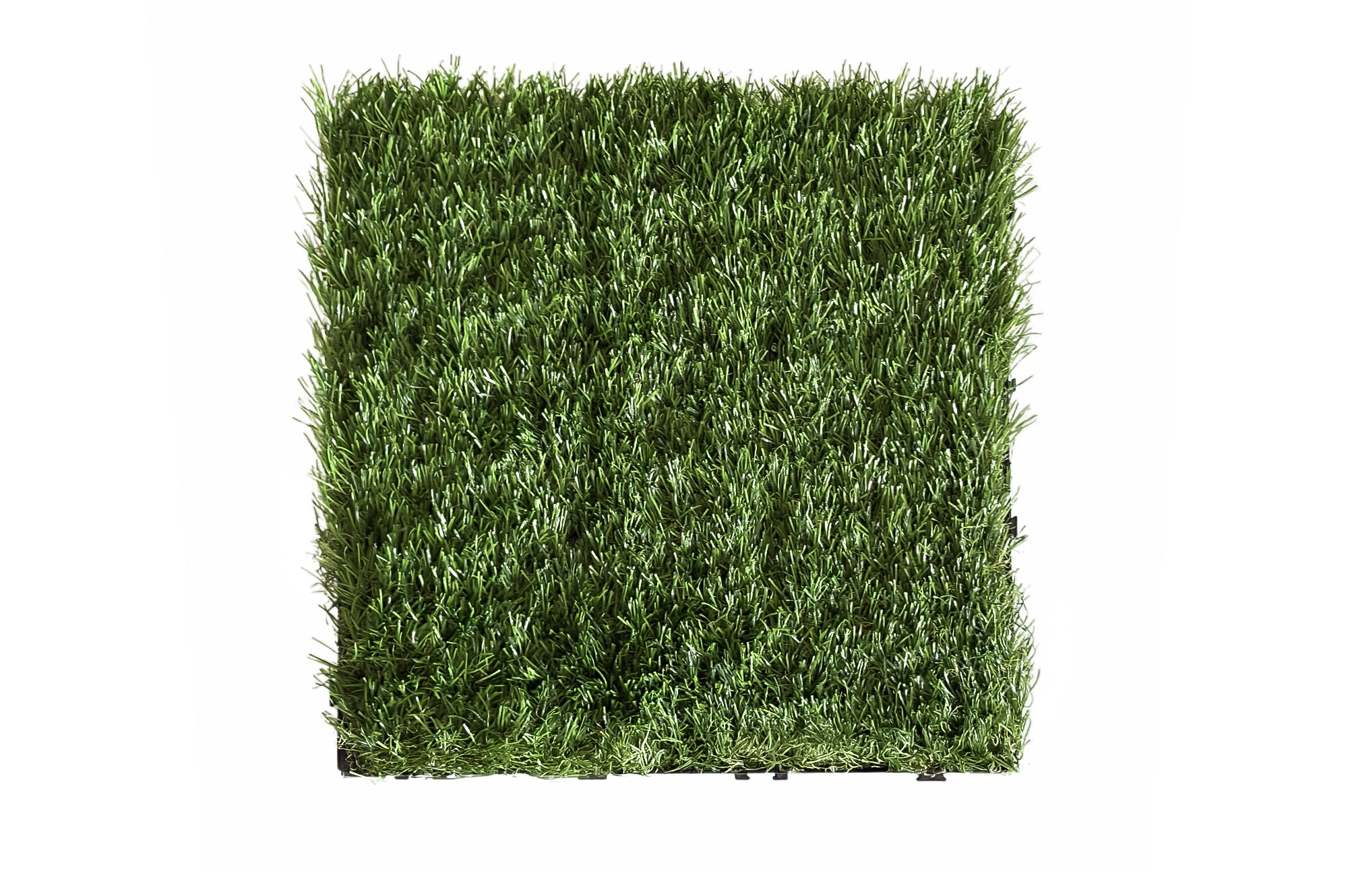 Sada 22 ks zámkových terasových dlaždíc zo syntetickej trávy KORA 30x30 cm 10