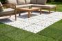 OSSA outdoor interlocking tile, white pebbles, 30x30cm 10