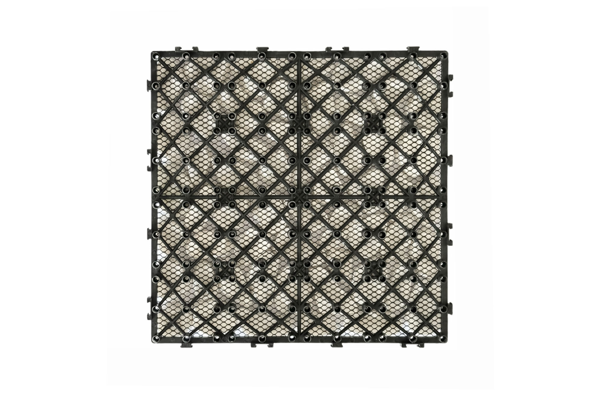 OSSA vonkajšia zámková dlažba, biele kamienky, 30x30 cm 11