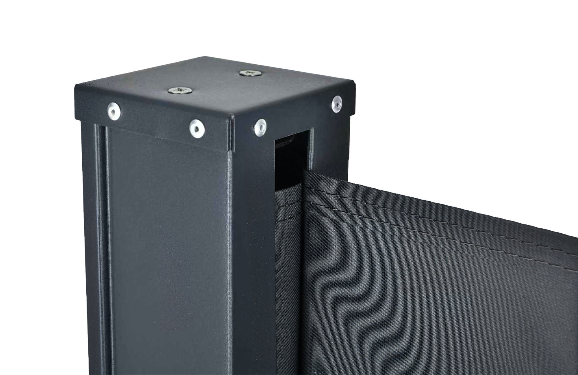 PILAT výsuvná bočná markíza 5x1,6 m antracitovo sivá 6