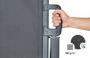 Paravent extérieur rétractable PILAT 5x1,8 m gris anthracite 7