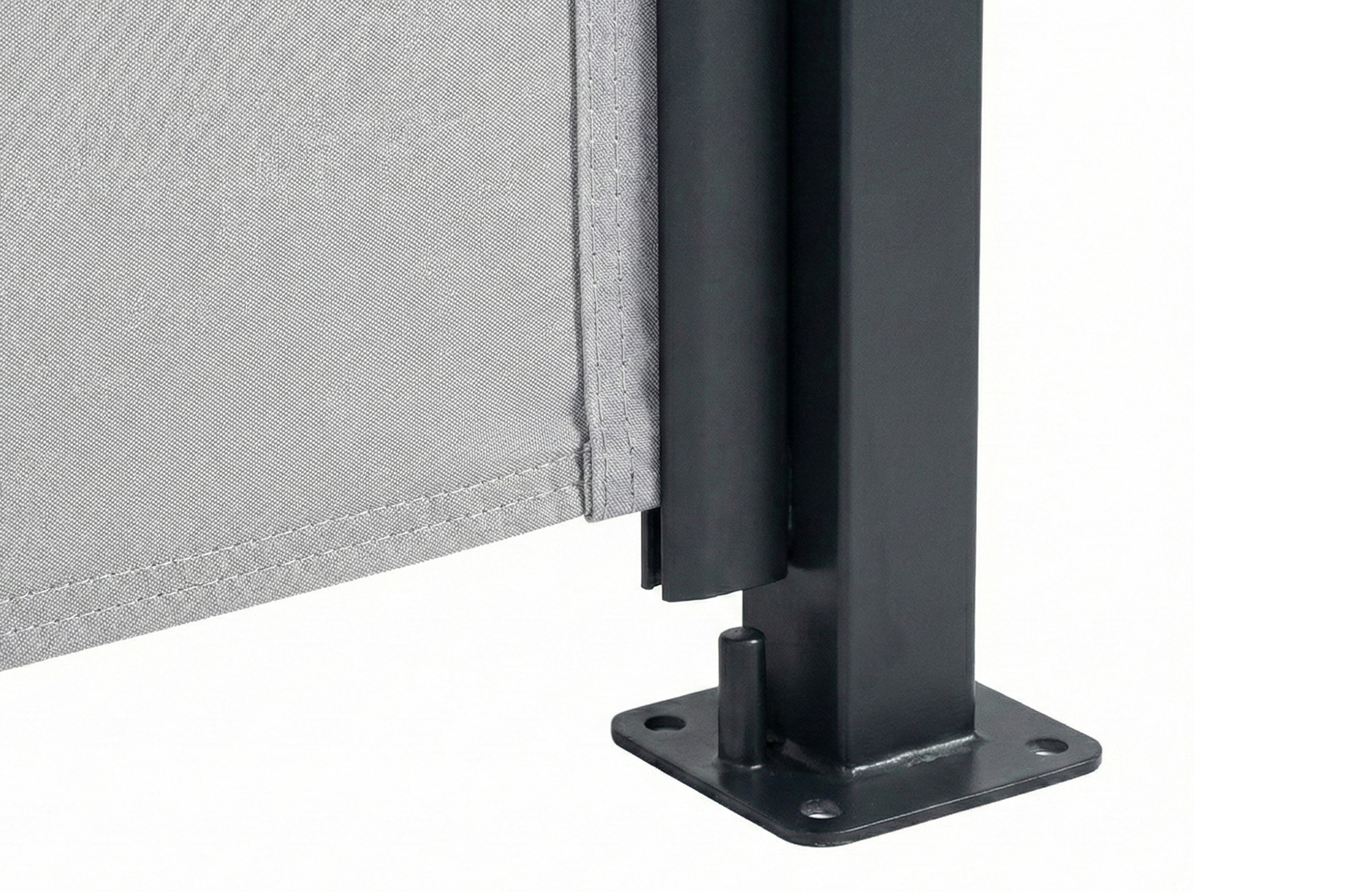 Copertină laterală retractabilă PILAT 3x1,8 m gri deschis 8