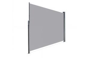 PILAT uitschuifbaar zijscherm 3x1,8 m lichtgrijs 12