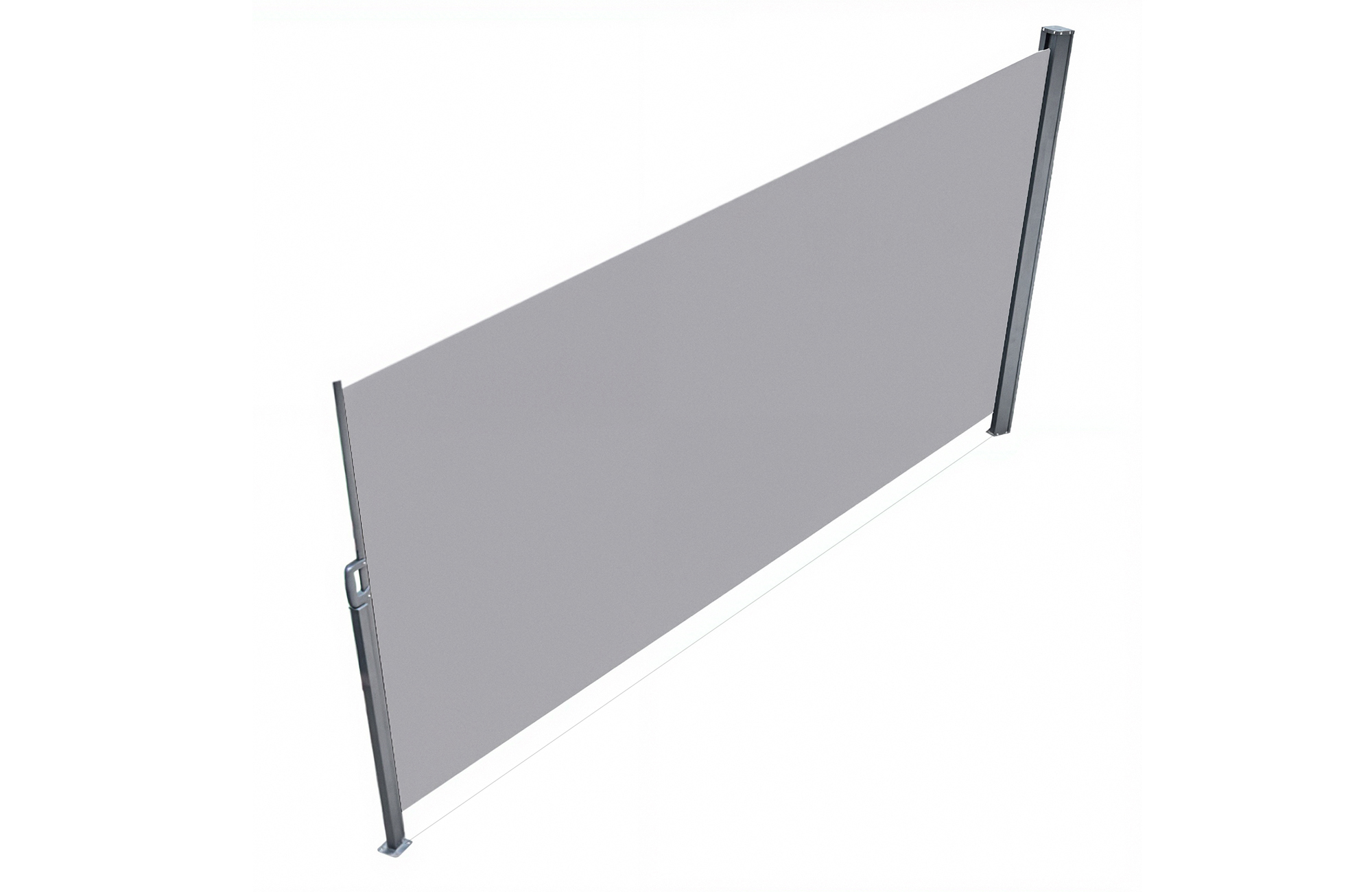 PILAT kihúzható oldalsó napellenző 5x1,6 m világosszürke 11