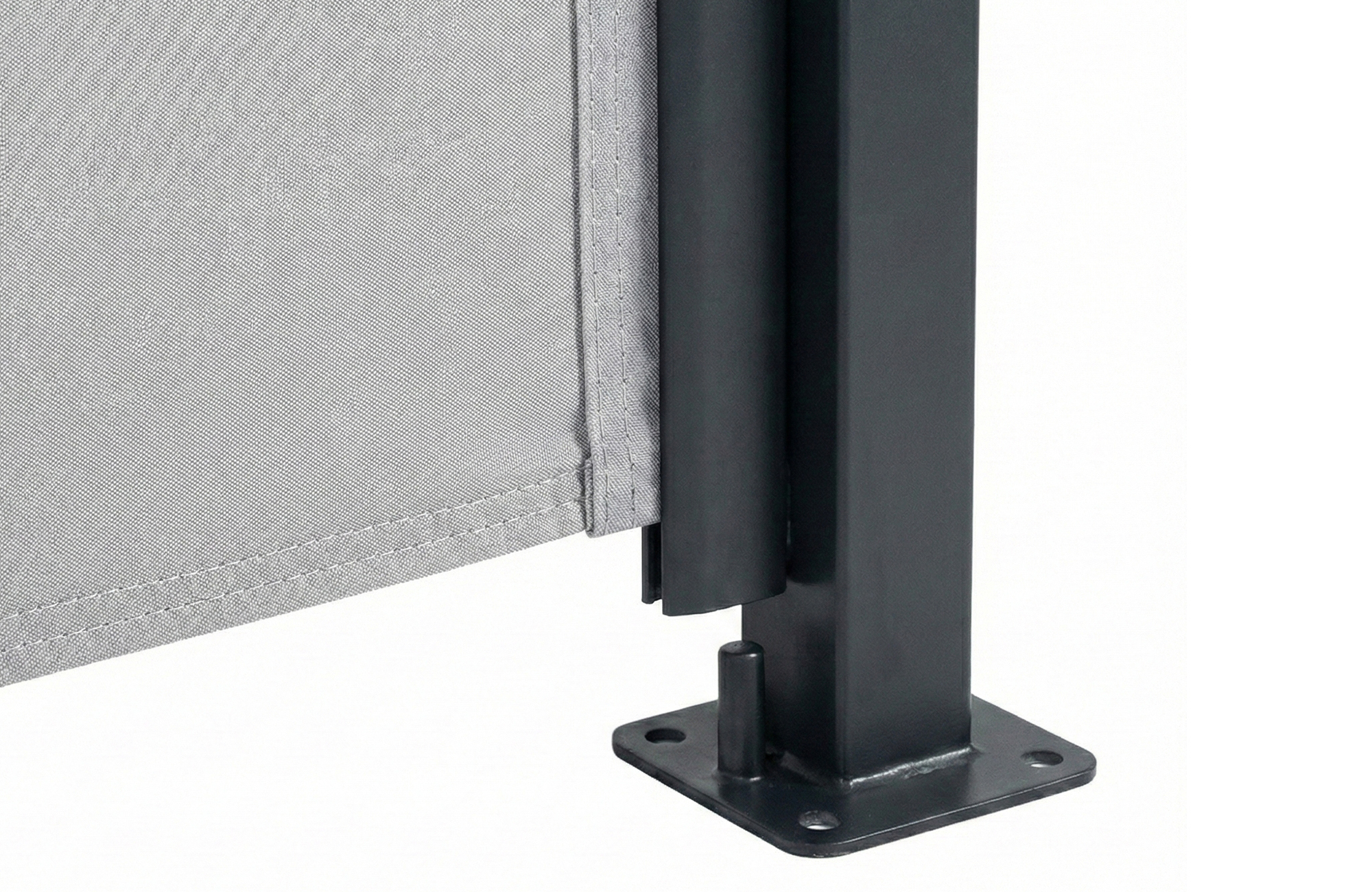 PILAT kihúzható oldalsó napellenző 5x1,8 m világosszürke 8