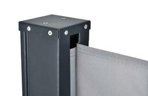 Toldo lateral retrátil PILAT 5x1,8 m cinza claro 7