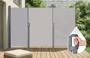 PILAT kihúzható oldalsó napellenző 5x1,8 m világosszürke 3