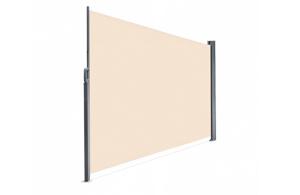 PILAT uitschuifbaar zijscherm 5x1,8 m beige 12