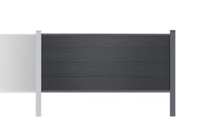 STOCKHORN 2m H.90cm Komposithegnsforlængersæt til betoninstallation, grå main image