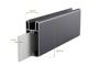 ATHOS 3m H.160cm Anthracite Grey Composite Wood Swing Gate with Aluminium Frame + ATHOS 1m H.160cm Composite Pedestrian Gate 27