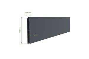 Vrata 1m MEIJE V.160cm siva aluminijasta 10