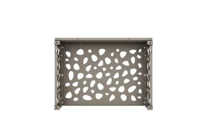 ANETO SUNNY aluminum cover for air conditioner & heat pump, taupe - size S 6