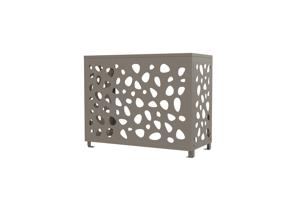 ANETO SUNNY aluminum cover for air conditioner & heat pump, taupe - size S 13