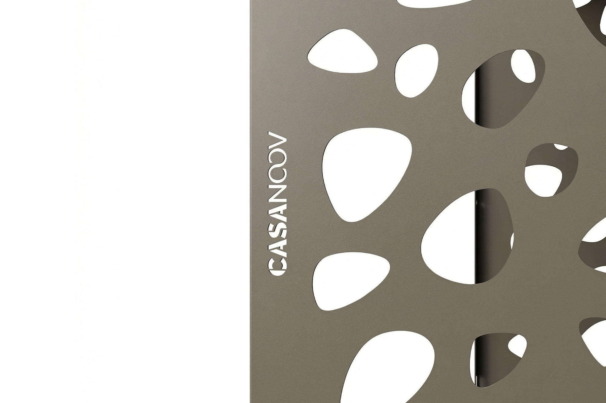 Capa de alumínio ANETO SUNNY para ar condicionado e bomba de calor, cor taupe - tamanho P 11
