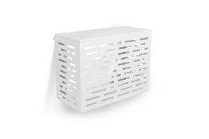 Funda de aluminio blanco para aire acondicionado y bomba de calor ANETO ARLBERG - talla S 2