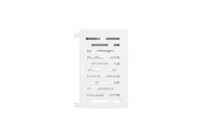 Funda de aluminio blanco para aire acondicionado y bomba de calor ANETO ARLBERG - talla S 7