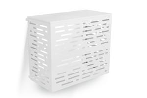 ANETO ARLBERG witte aluminium hoes voor airconditioner en warmtepomp - maat L 2