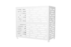 ANETO ARLBERG witte aluminium hoes voor airconditioner en warmtepomp - maat L 13