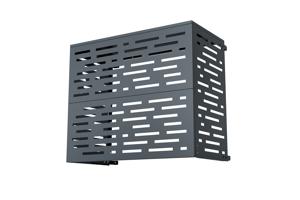 ANETO ARLBERG grijze aluminium afdekking voor airconditioner en warmtepomp - maat L 13