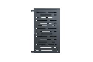 ANETO ARLBERG grijze aluminium afdekking voor airconditioner en warmtepomp - maat L 6