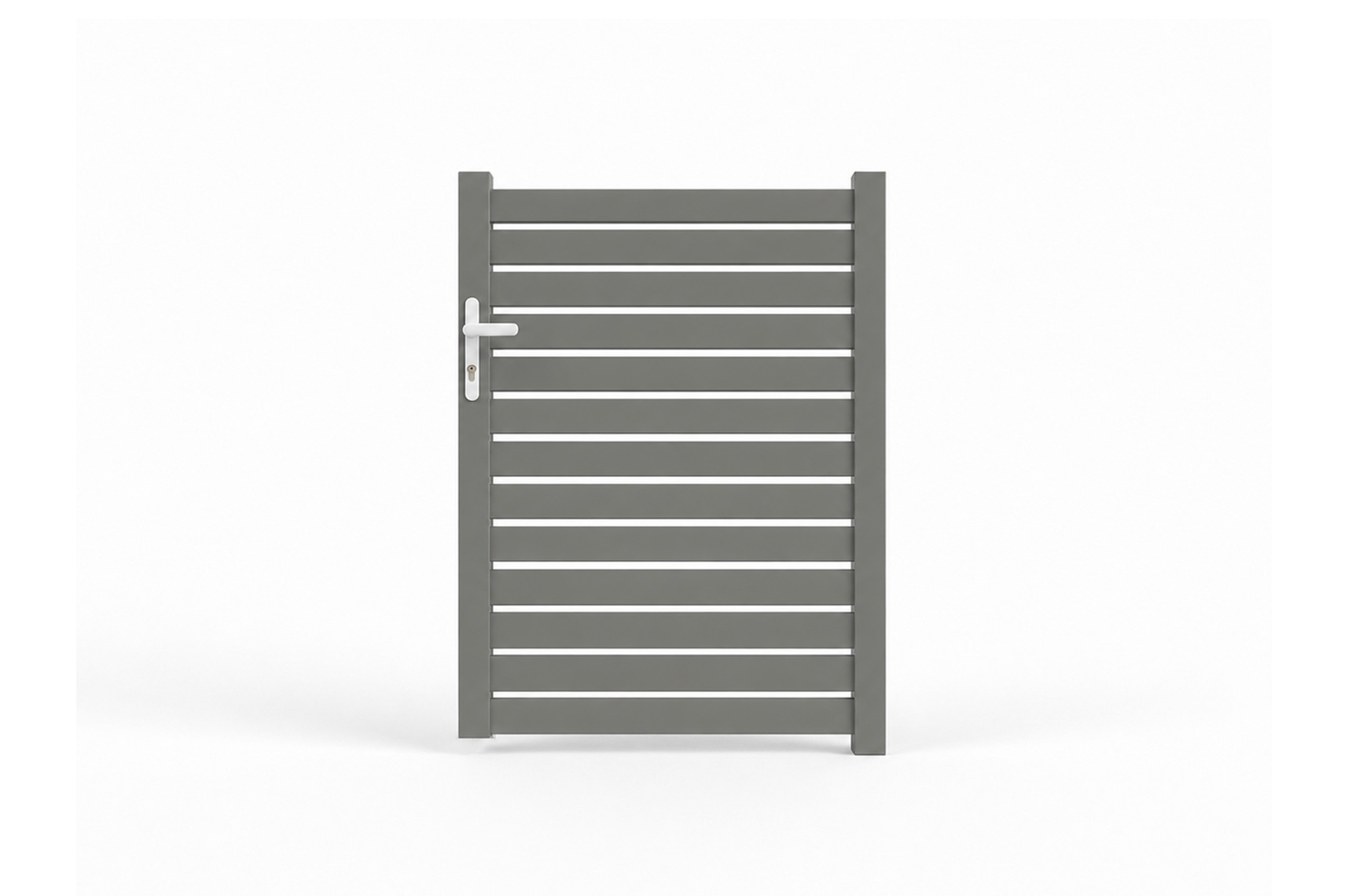 Vrata 1m V.140cm aluminijska kvarcno siva NERA main_image