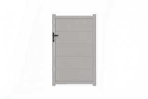 TABOR 1m x 190cm light grey aluminum gate main image