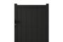 CILDA 1 m H. 180 cm Schwarzes Aluminiumtor thumbnail 4
