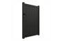 CILDA 1 m H. 180 cm Schwarzes Aluminiumtor thumbnail 3
