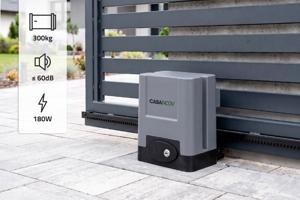 Moteur portail coulissant 300 kg VALTOR – Kit complet avec crémaillère, télécommandes, photocellules et lampe 3