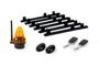 Moteur portail coulissant 600 kg VALDIS – Kit complet avec crémaillère, télécommandes, photocellules et lampe thumbnail 9