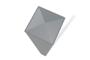 Set mit 2 ELDA-Pfosten 15x15cm Aluminium H.240cm Quarzgrau thumbnail 3