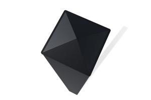 Set mit 2 ELDA-Pfosten 15x15cm Aluminium H.240cm schwarz 3