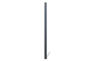 Sada 2 stĺpikov ELDA 10x10cm hliníkové, výška 240cm, antracitovo sivá 5