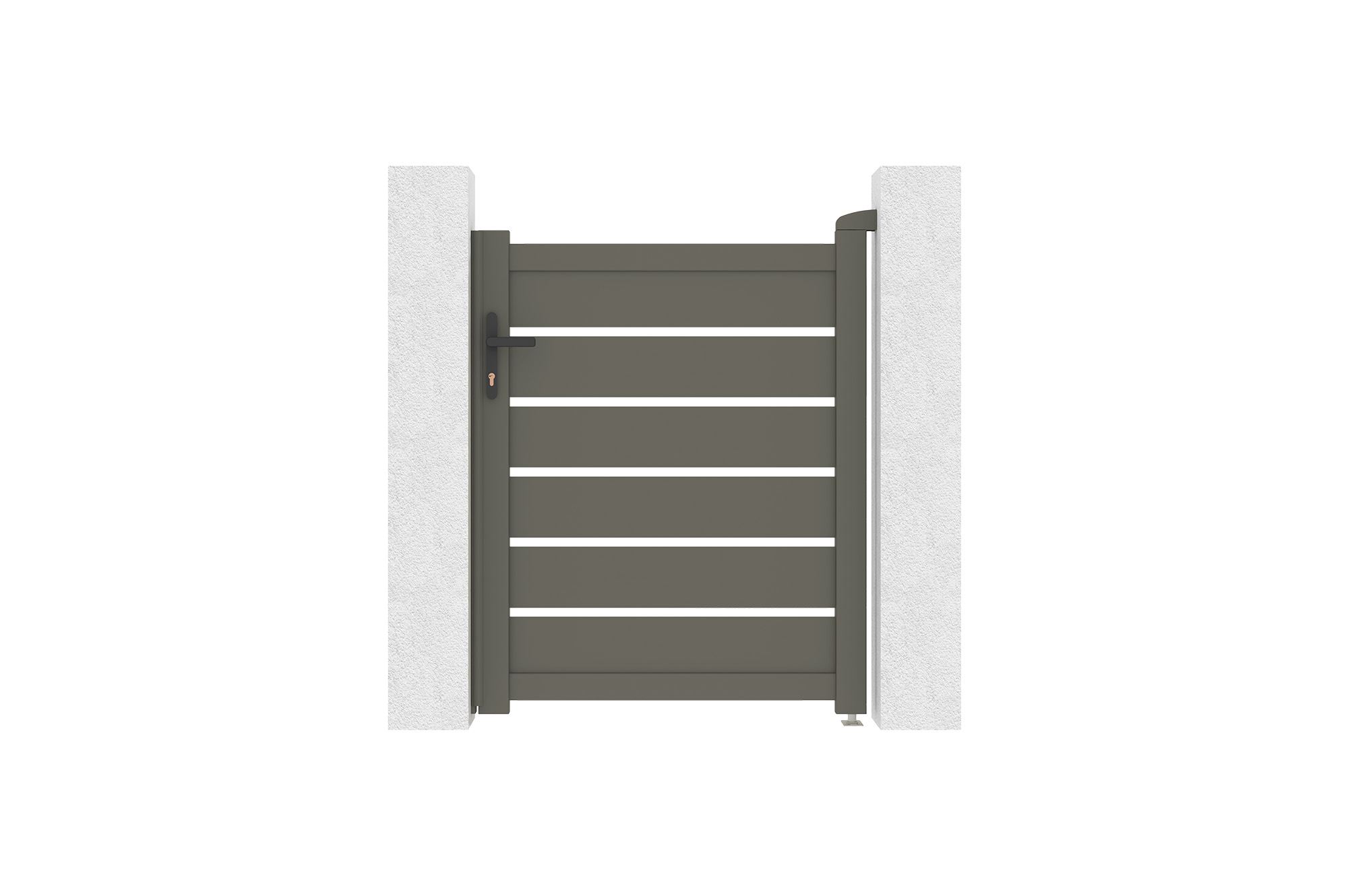 Portiță aluminiu gri cuarț 1m VOGEL H.120cm 9