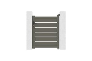 Portiță aluminiu gri cuarț 1m VOGEL H.120cm 9