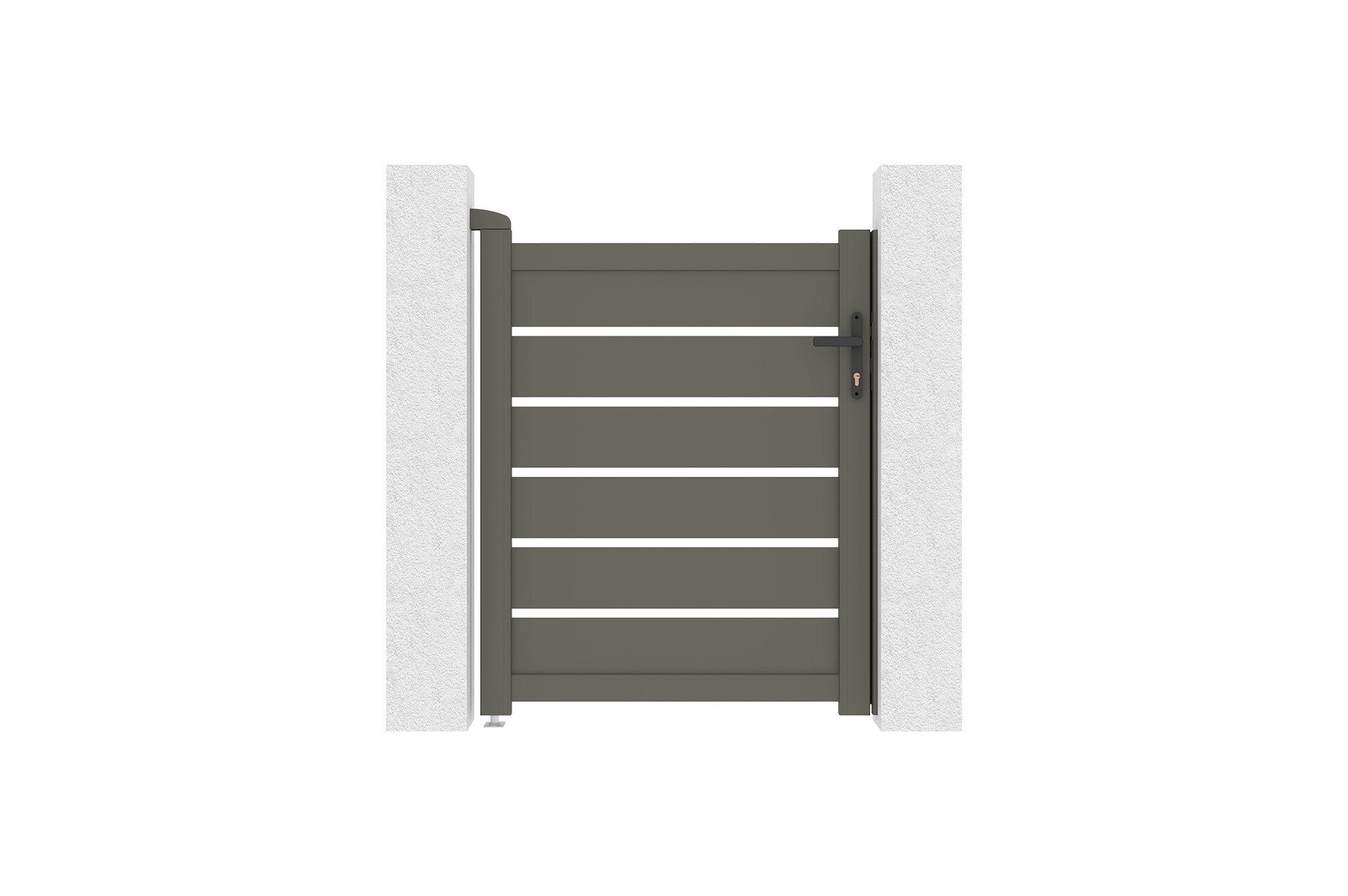 Portiță aluminiu gri cuarț 1m VOGEL H.120cm 10