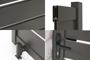 Aluminium poort grijs kwarts 1m VOGEL H.140cm thumbnail 4