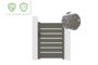 Aluminium poort grijs kwarts 1m VOGEL H.140cm thumbnail 8